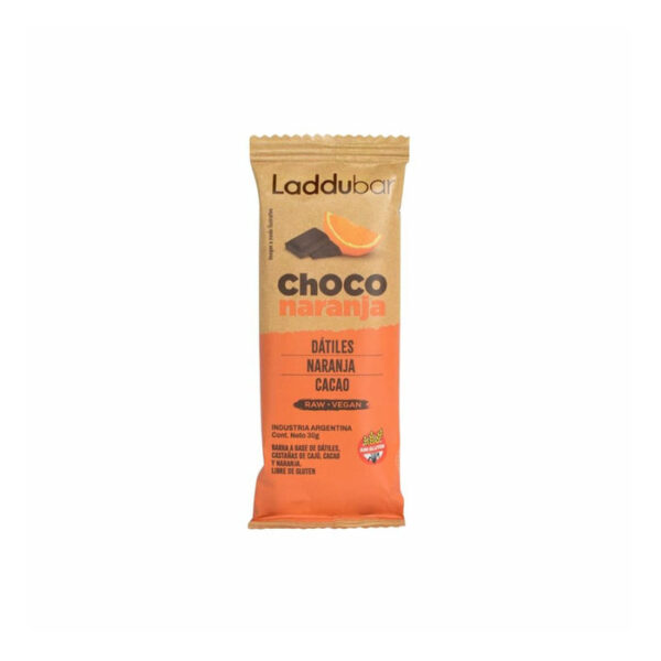 BARRAS DE CHOCO NARANJA - LADDUBAR