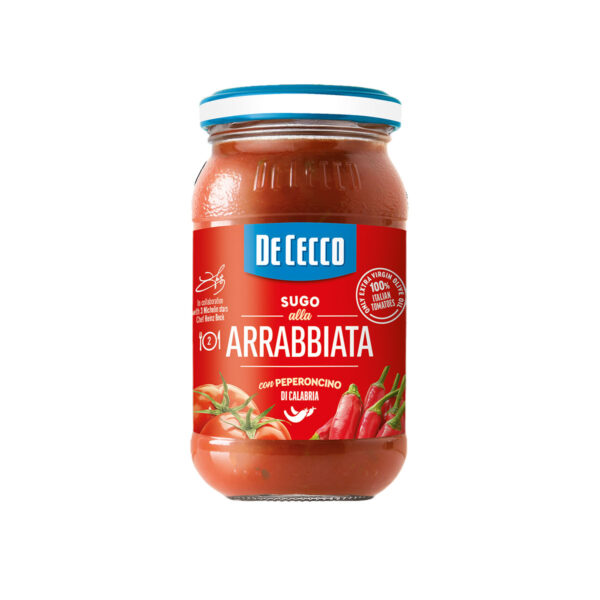 SALSA ARRABIATA 200grs -  DE CECCO