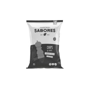Chips Papas Pimienta Negra y Sal Marina - NUESTROS SABORES