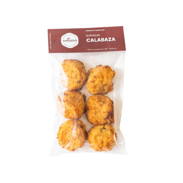 Buñuelos de Calabaza, Zanahoria y Queso (6u) 300grs - AMOEDO