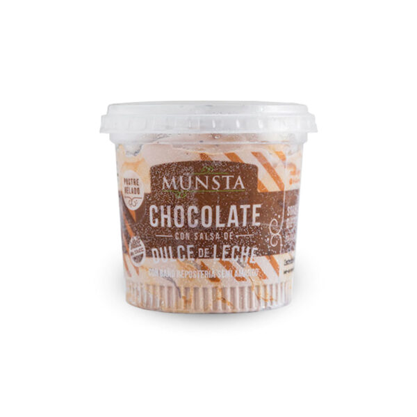 Helado Chocolate con Dulce de Leche (x130grs) - MUNSTA
