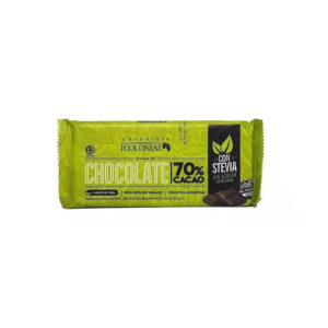 Chocolate 70% Cacao con Stevia 100grs - COLONIAL