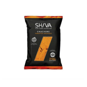 Crackers Pimenton Ahumado Sin tacc Vegan 100grs - SHIVA