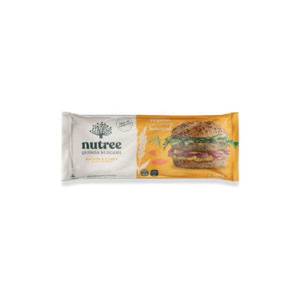 Medallon quinoa, batata y curry - NUTREE