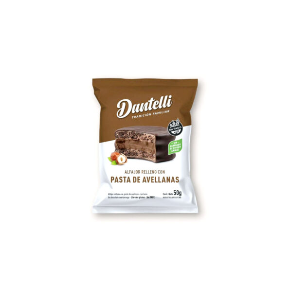 Alfajor Avellana - DANTELLI