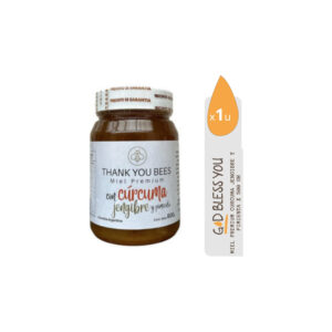 Miel Curcuma, pimienta, jengibre - THANK YOU BEES