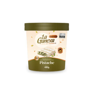 Pasta mani choco blanco y pistacho - LA GANEXA