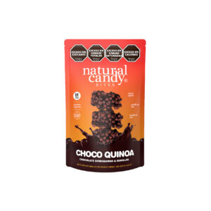 Bites Quinoas Choco Semiamargo 80grs - NATURAL CANDY