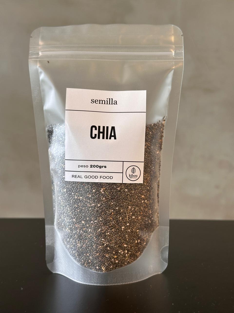 Semillas de chia 200grs - KIBOU